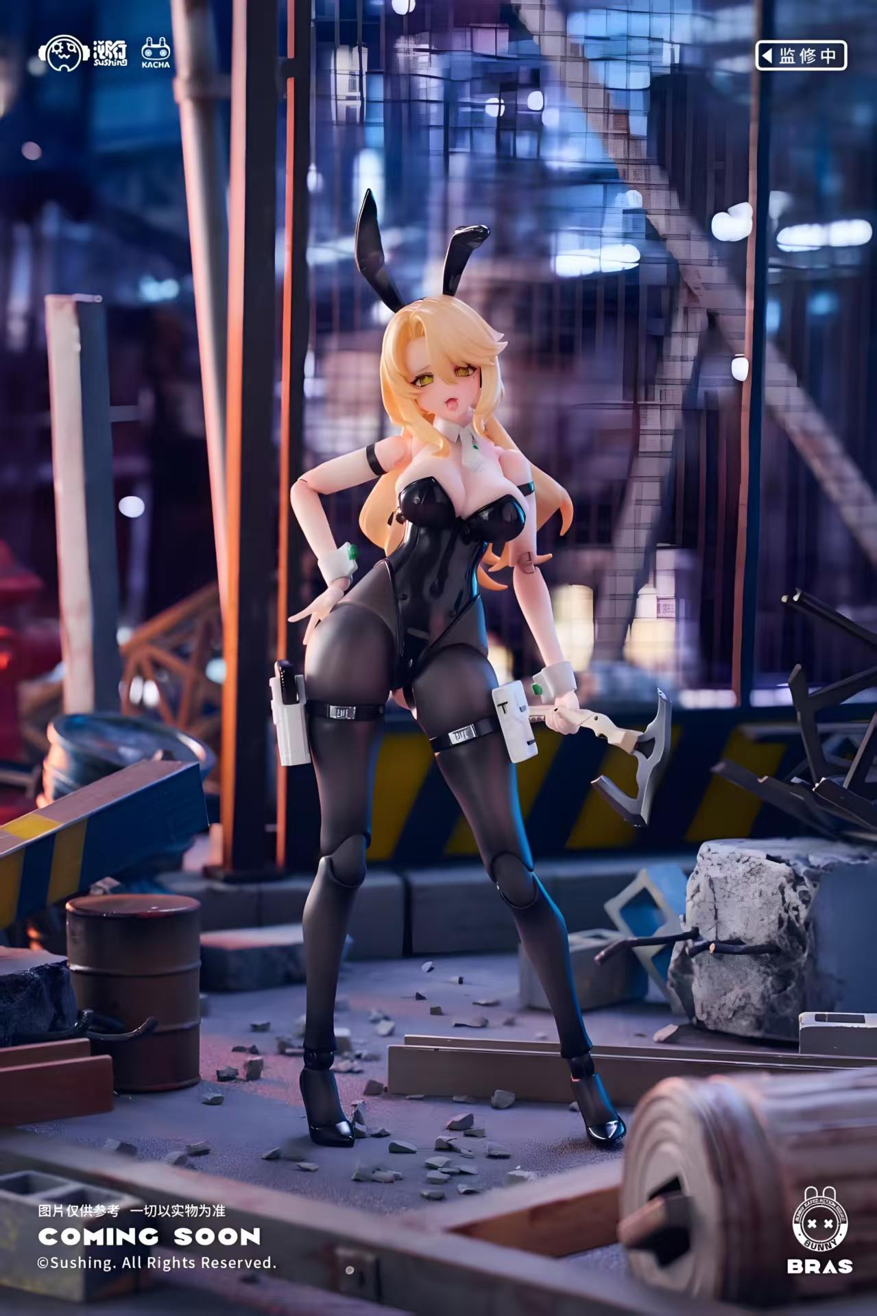 【  Pre sale 】 Hanging Rabbit Rapid Response Team Shield Hand Elena Finished Mobile Phone