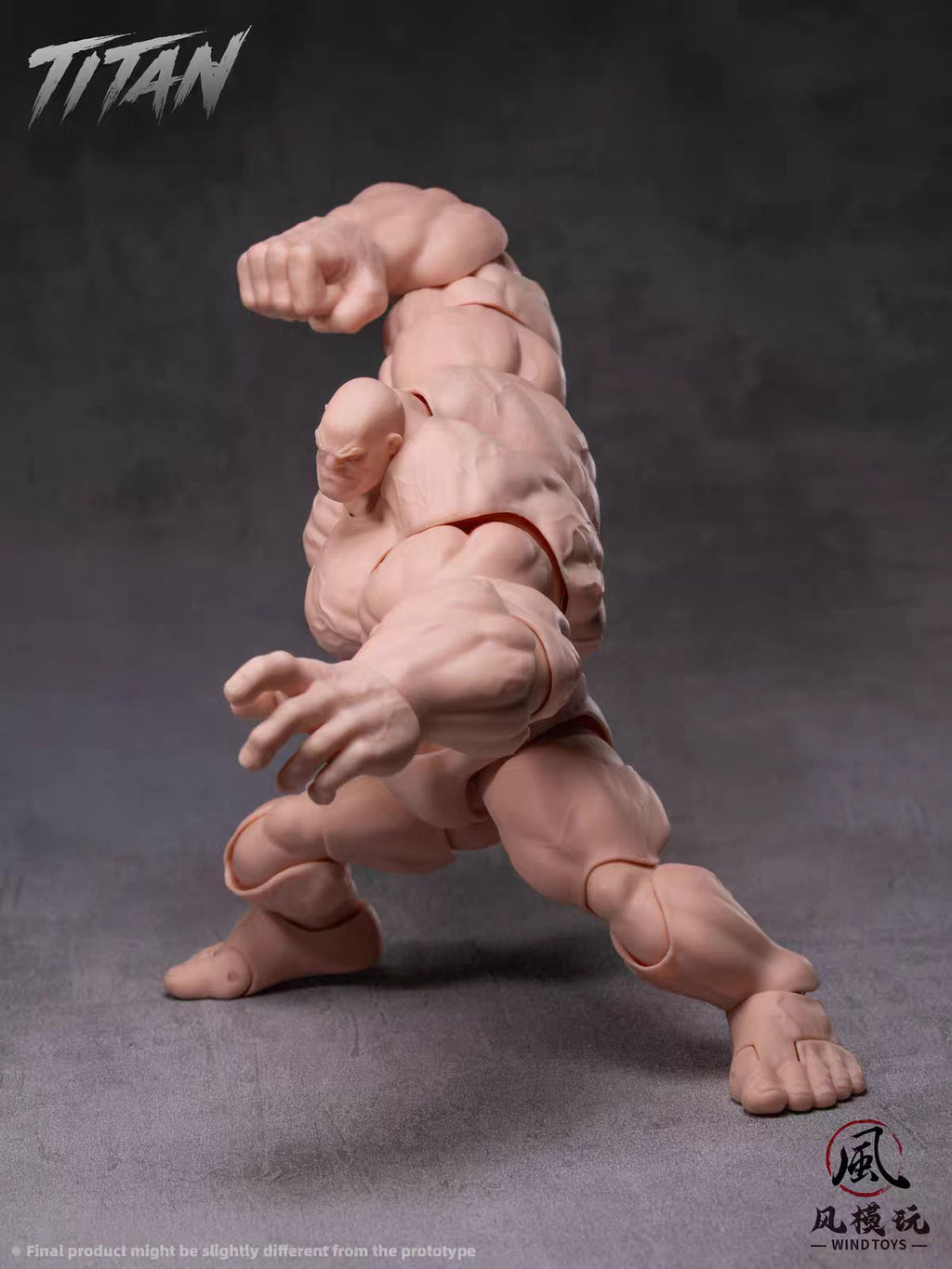 [Pre-order] Wind Toys Titan 1/12 Scale Super Articulated Muscle Body Figure