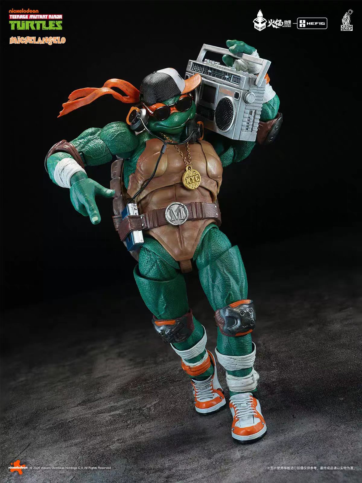 [Pre-order] HEATBOYS Teenage Mutant Ninja Turtles: Michelangelo Figure