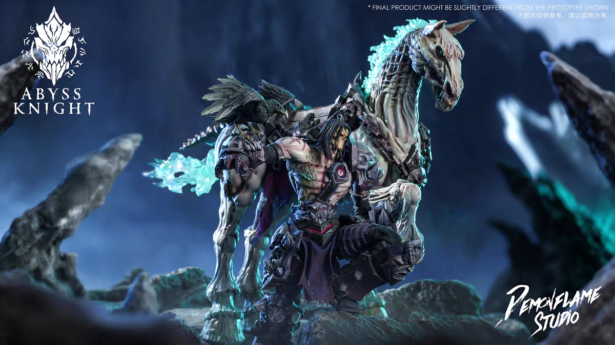 【Pre-Order】Magicfire Studio * COSERTOYS Abyss Knight Apocalypse Despair Blue Steed 1/12 Scale Articulated Figure