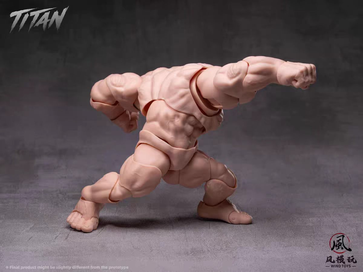 [Pre-order] Wind Toys Titan 1/12 Scale Super Articulated Muscle Body Figure