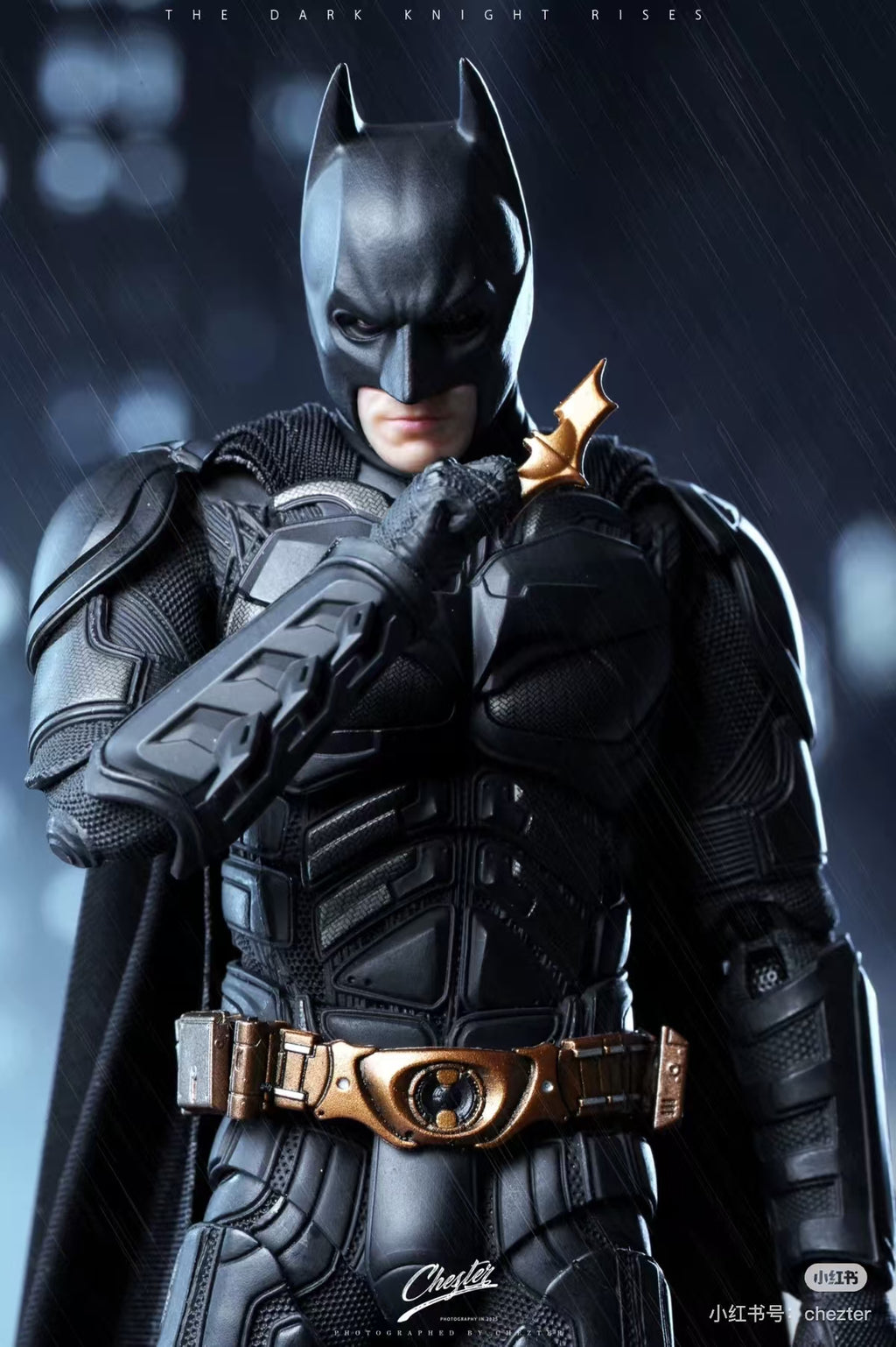 【In Stock】INART Batman: The Dark Knight Rises - Bale Batman 1/12 Scale Action Figure Deluxe Edition
