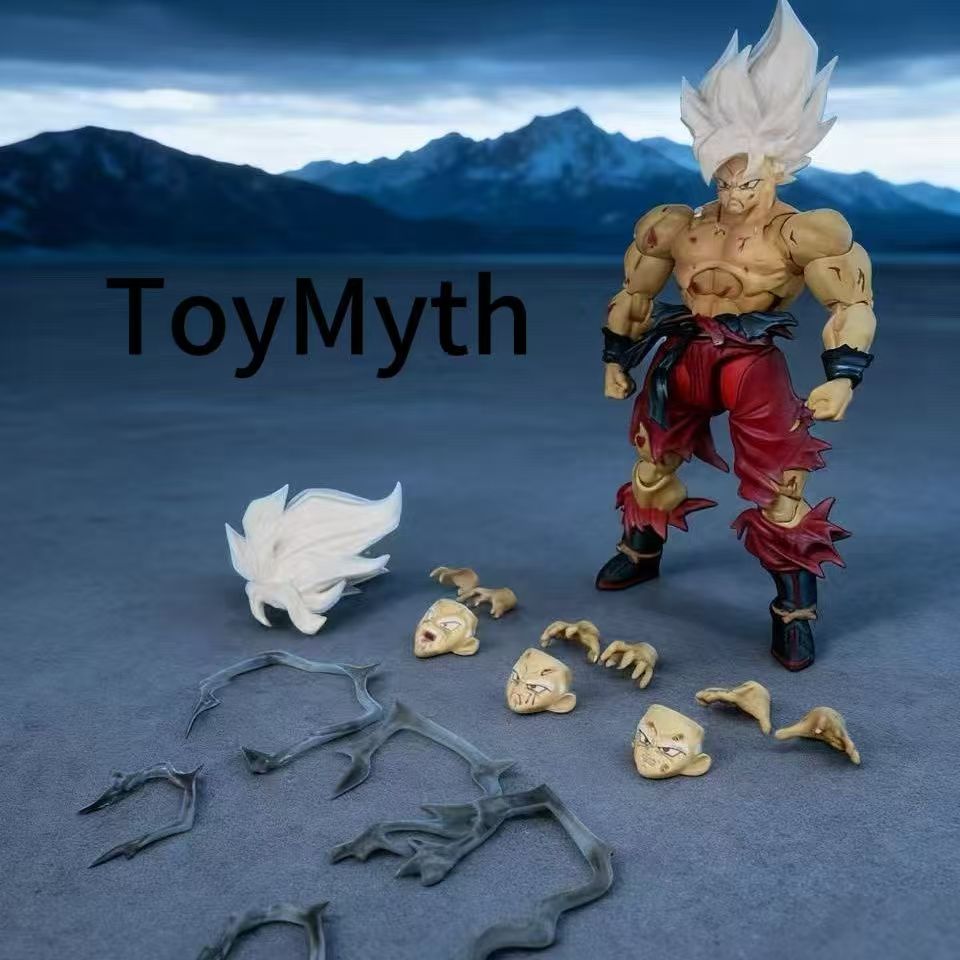 [Pre sale]N&amp;T Dragon Ball Shf Super Series Weekly Color Goku Battle Damage 3.0 Elemental Mobile