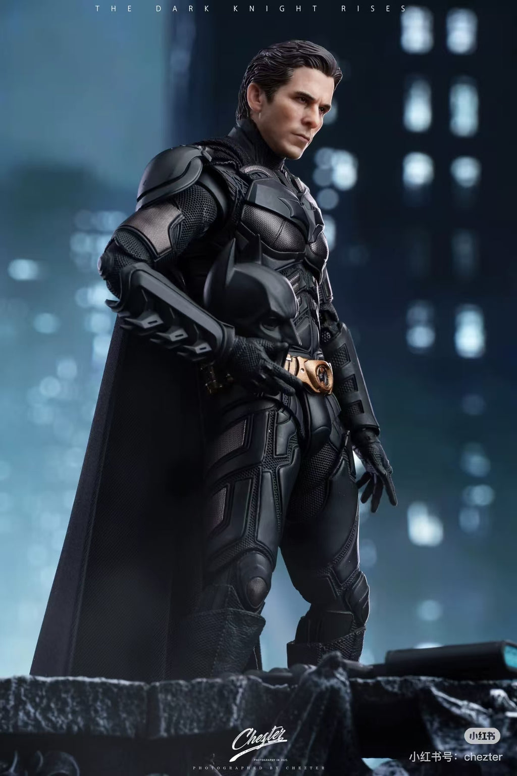 【In Stock】INART Batman: The Dark Knight Rises - Bale Batman 1/12 Scale Action Figure Deluxe Edition