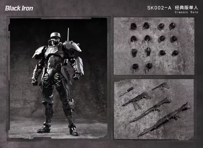 【Pre-Order】Skull Toyz X Snake Crimsoneye Blackarmor 1/12 Articulated figure