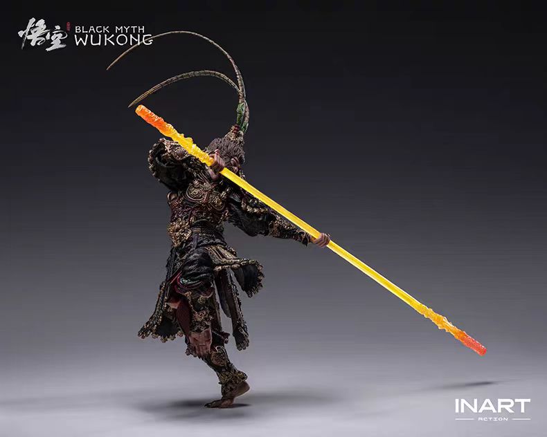 【Pre-Order】INART Action Black Myth: Wukong Great Sage Golden Armor Set 1/12 Scale Articulated Figure