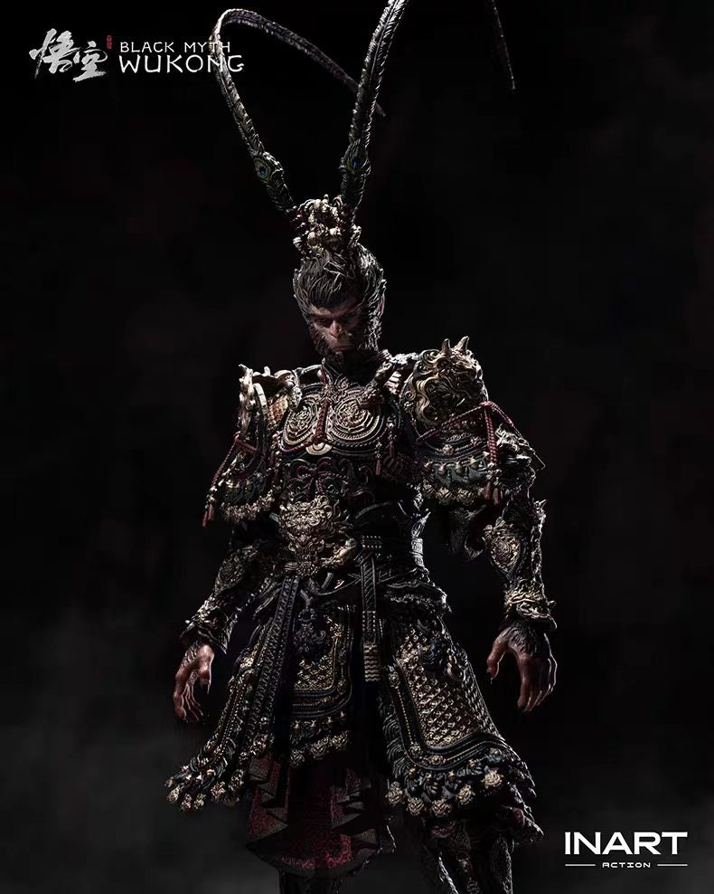 【Pre-Order】INART Action Black Myth: Wukong Great Sage Golden Armor Set 1/12 Scale Articulated Figure