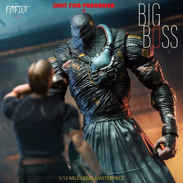 【In Stock】Patriot Studio Biohazard Chaser/BIG BOSS Action Figure