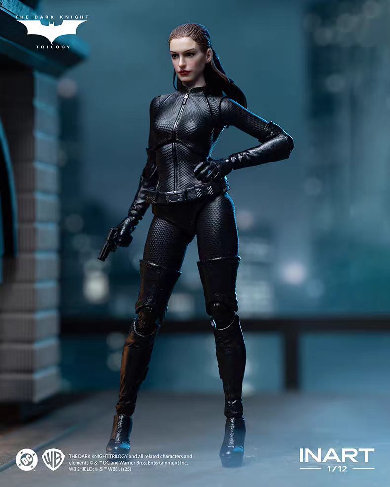 【In Stock】INART Original 1/12 Batman: The Dark Knight Trilogy Catwoman Selena Kyle Anime Action Figure