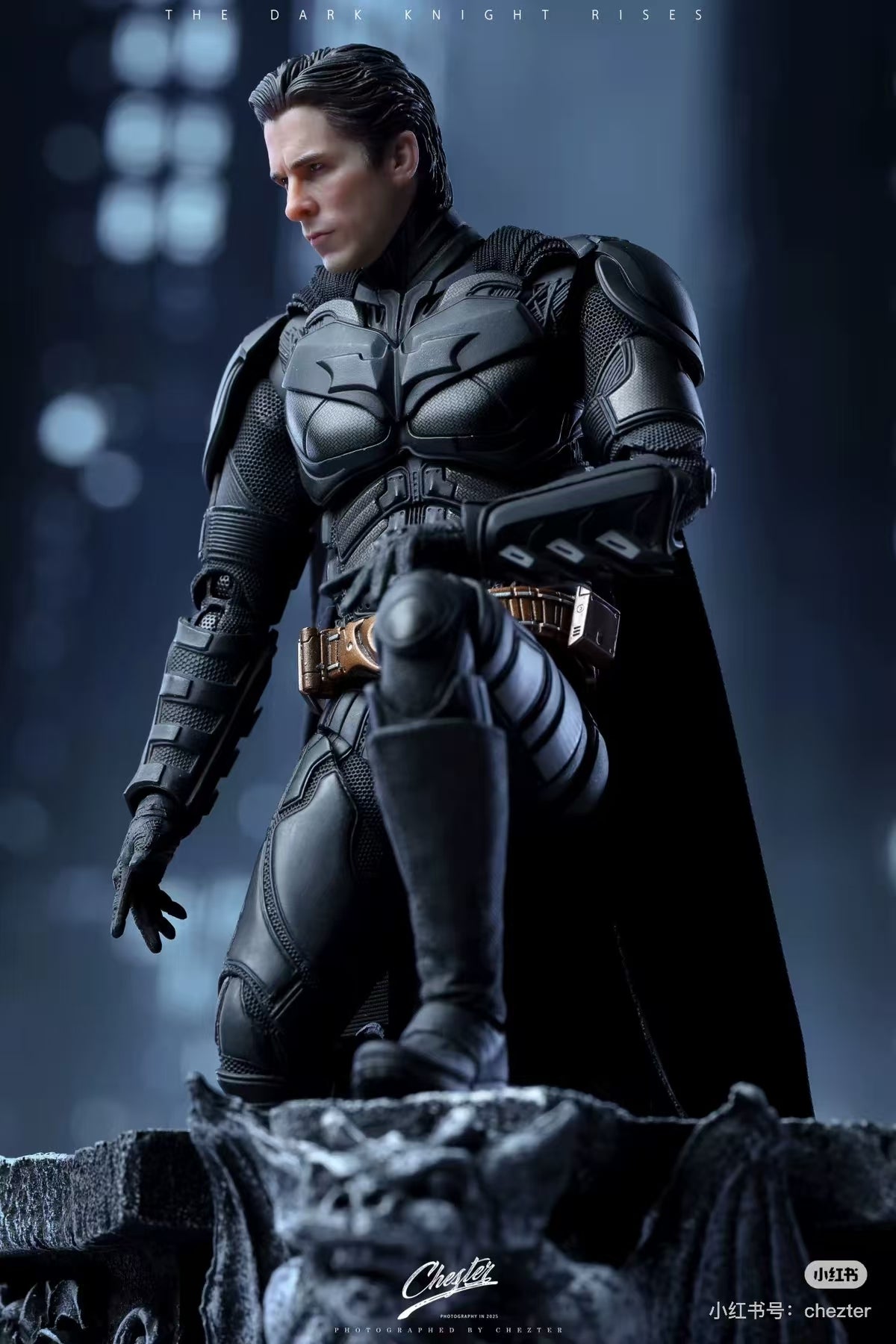 【In Stock】INART Batman: The Dark Knight Rises - Bale Batman 1/12 Scale Action Figure Deluxe Edition