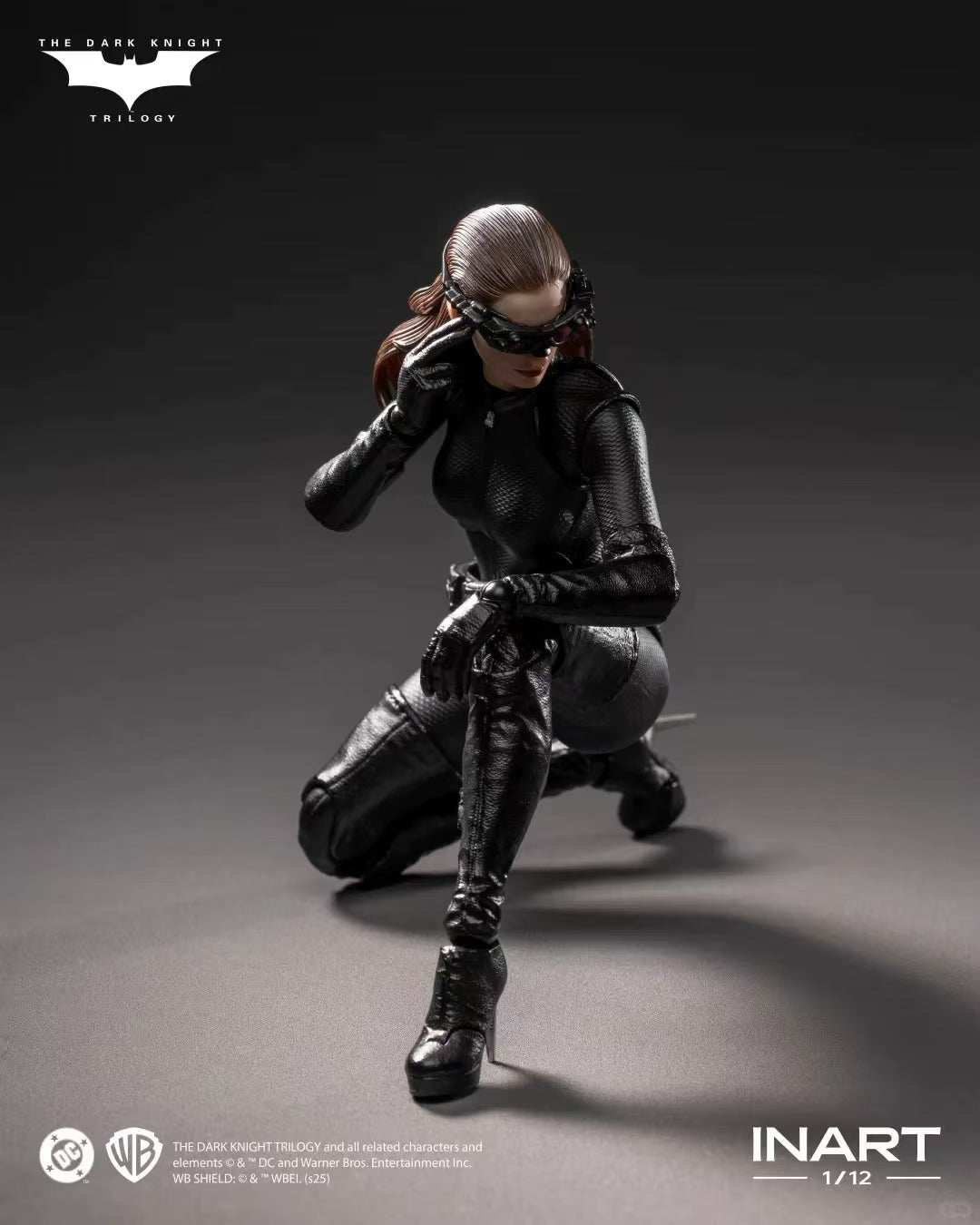 【In Stock】INART Original 1/12 Batman: The Dark Knight Trilogy Catwoman Selena Kyle Anime Action Figure