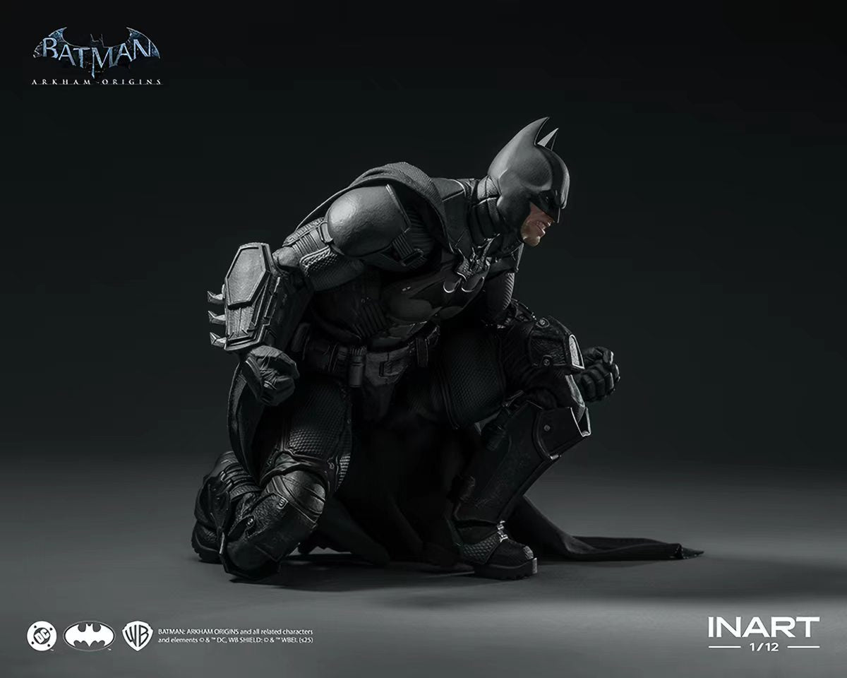 [In Stock] INART Batman: Arkham Origins Batman 1/12 Scale Action Figure&nbsp;