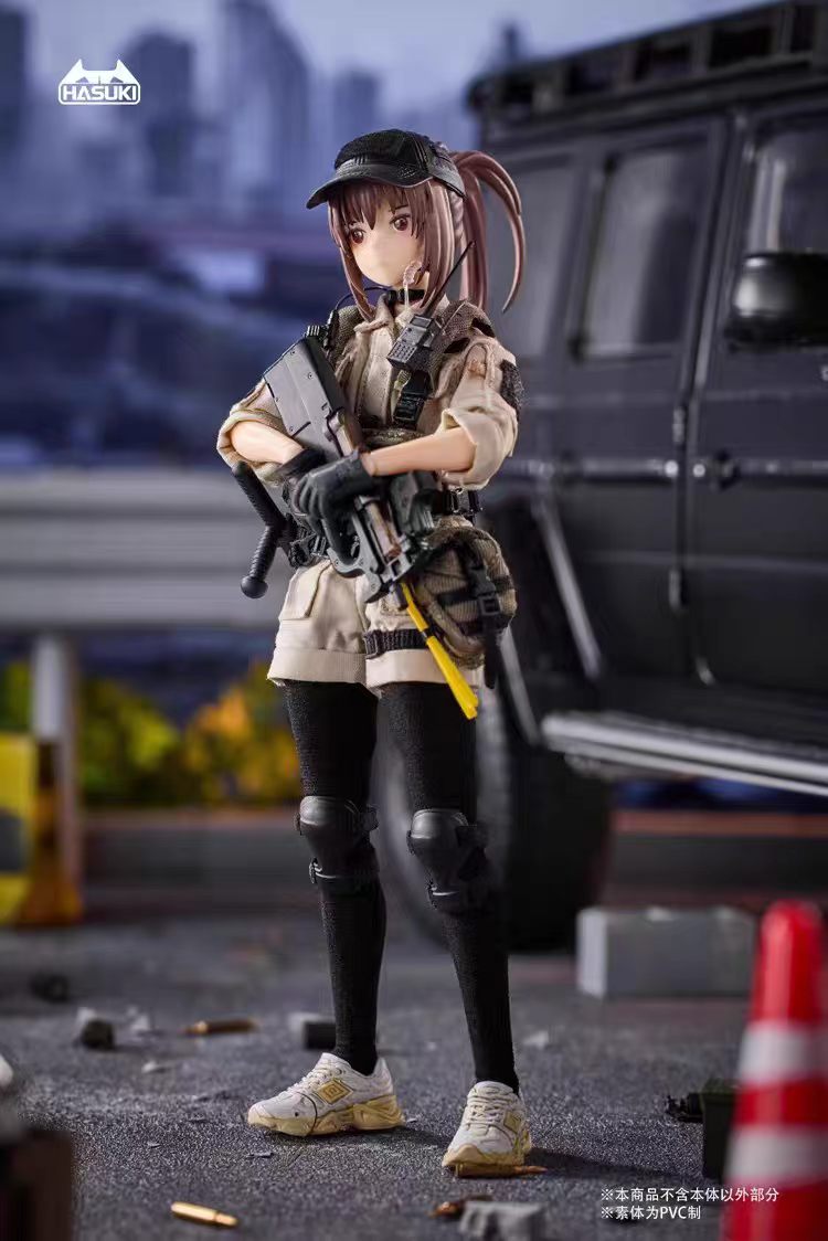 [In Stock] HASUKI 1/12 PA006 Guardian Armed Gunner Reizei Hiseo Articulated Figure