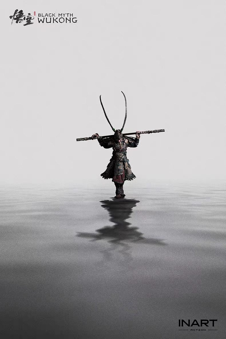 【Pre-Order】INART Action Black Myth: Wukong Great Sage Golden Armor Set 1/12 Scale Articulated Figure