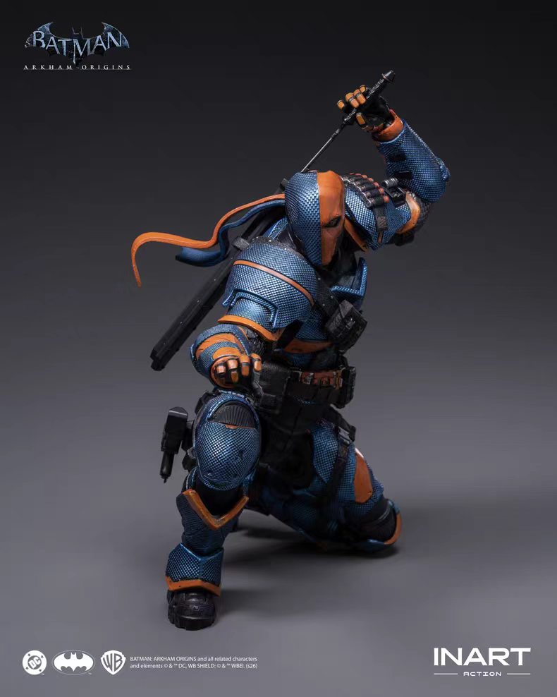 【Pre-Order】INART Action - Batman: Arkham Origins - Deathstroke Articulated Figure