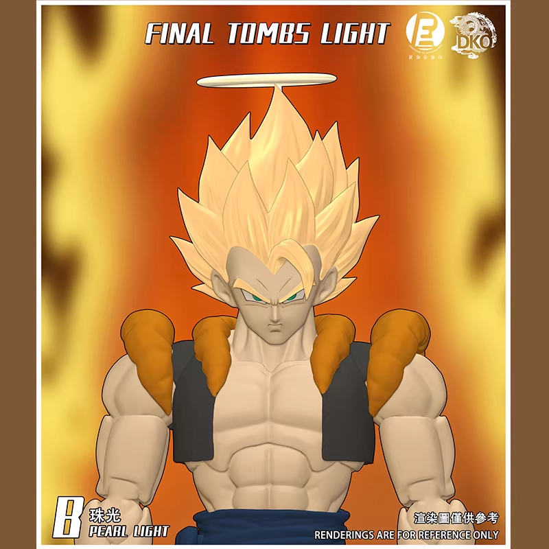 【Pre-order 】RE&DKO Gogeta Head Sculpture Accessory Pack