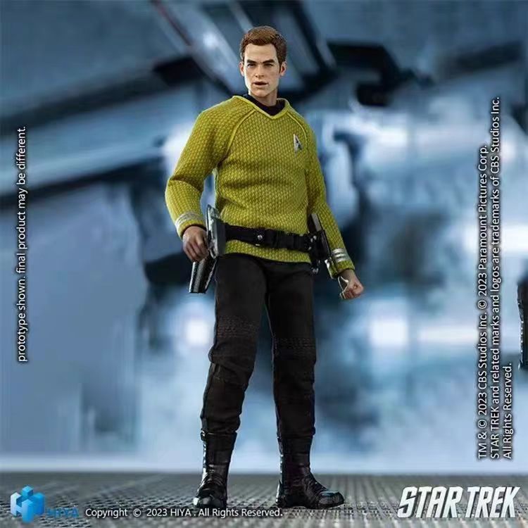 [In Stock] HIYA ESS0265 Super Detailed Series 1/12 Star Trek Kirk Action Figure