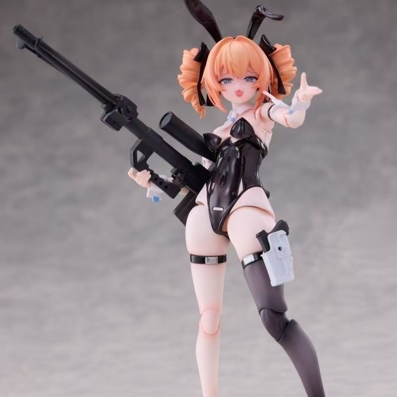 【 Instock items 】 Trailing 1/12 Rabbit Rapid Response Team Sniper Leonie Mobile Doll Toy