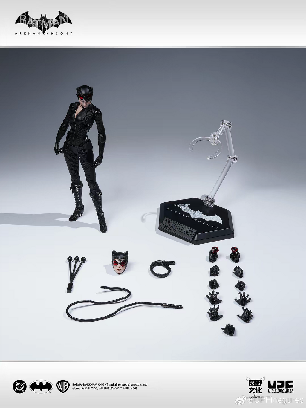 [Pre-order] Yotenno Culture &amp; Ryohin Keikaku Arkham Knight Catwoman 1/12 Scale Figure