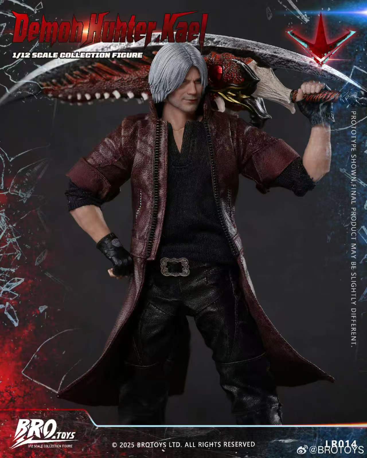 【Pre Order】BROTOYS Demon Hunter Carl 1/12 Mobile Doll