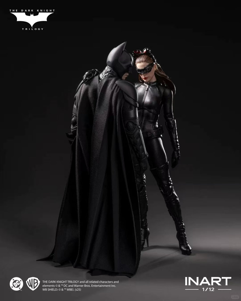【In Stock】INART Batman: The Dark Knight Rises - Bale Batman 1/12 Scale Action Figure Deluxe Edition