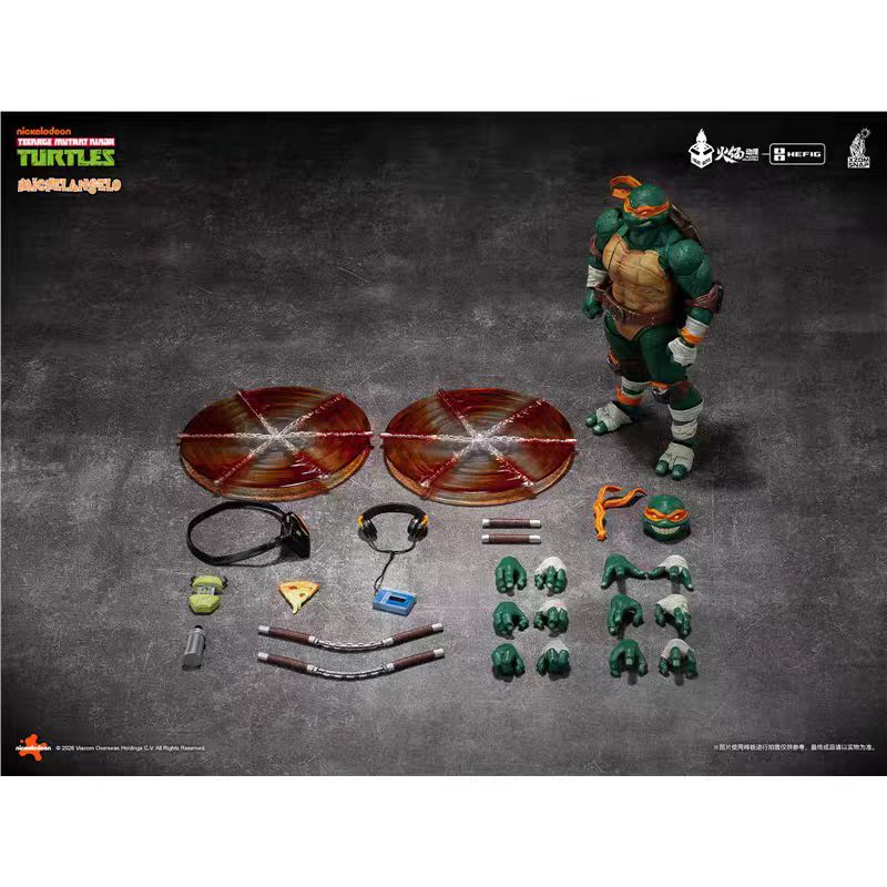 [Pre-order] HEATBOYS Teenage Mutant Ninja Turtles: Michelangelo Figure