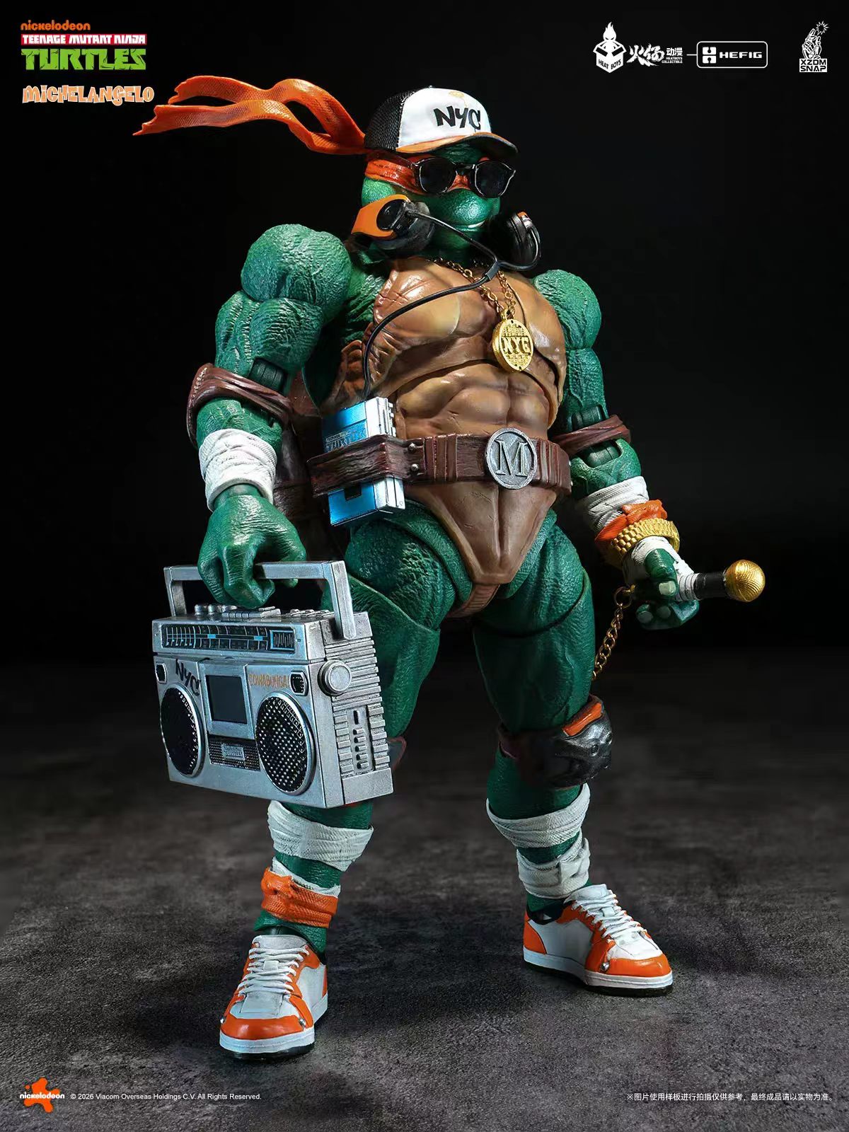 [Pre-order] HEATBOYS Teenage Mutant Ninja Turtles: Michelangelo Figure