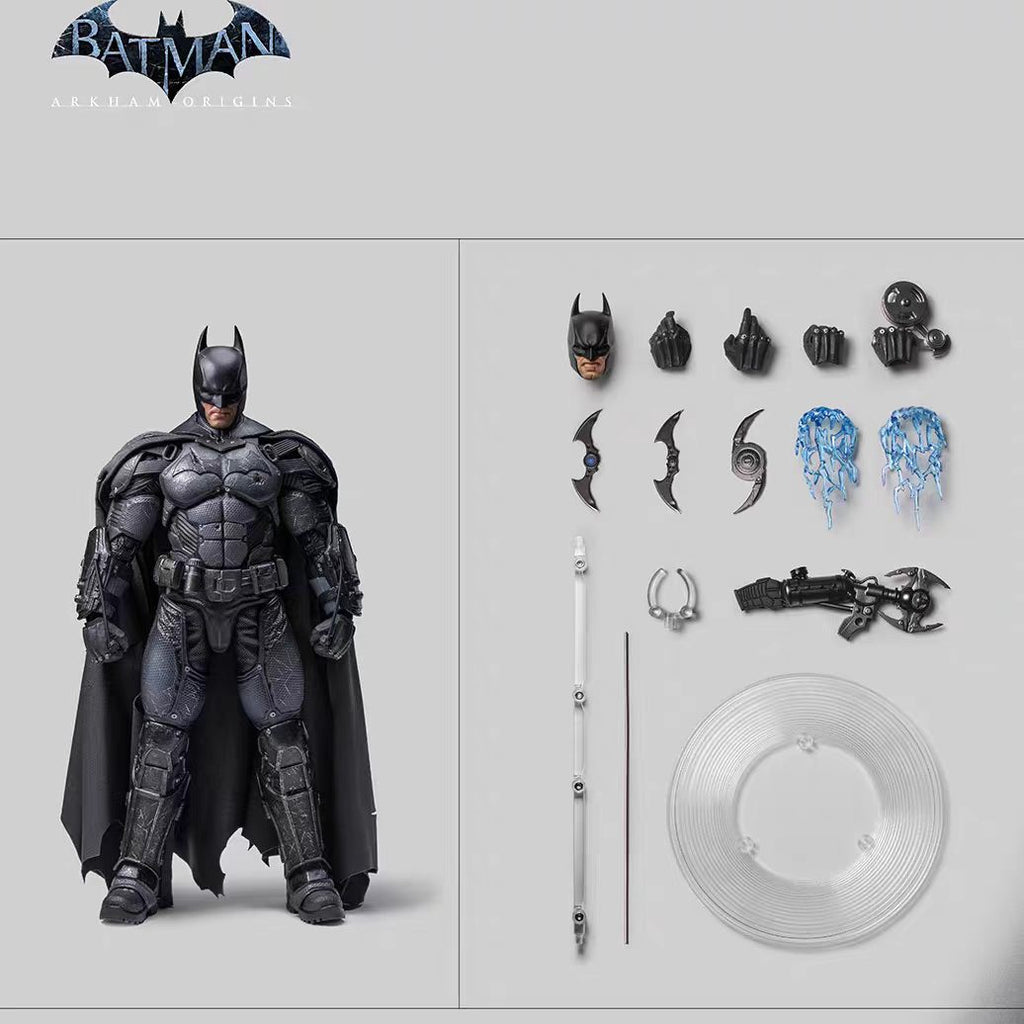 【Pre-Order】 INART Action 1/12 Batman: Arkham Origins Battle-Damaged Batman Figure