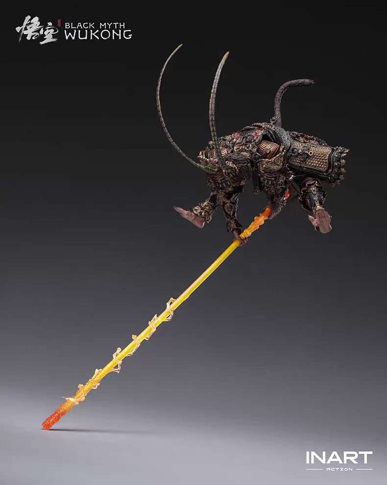 【Pre-Order】INART Action Black Myth: Wukong Great Sage Golden Armor Set 1/12 Scale Articulated Figure
