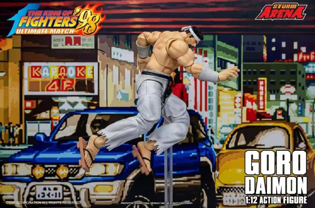 [In Stock] STORM 1/12 KOF '98 Ultimate Match Goro Daimon Figure, Action Figure
