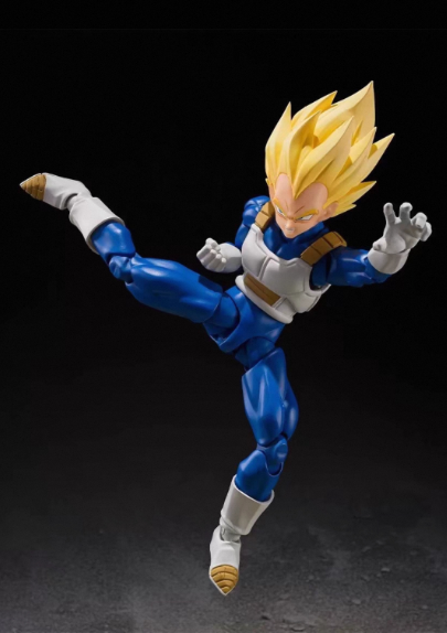 【In Stock】Bandai SHF Dragon Ball Z Super Saiyan Vegeta Dangerous Pride 3.0