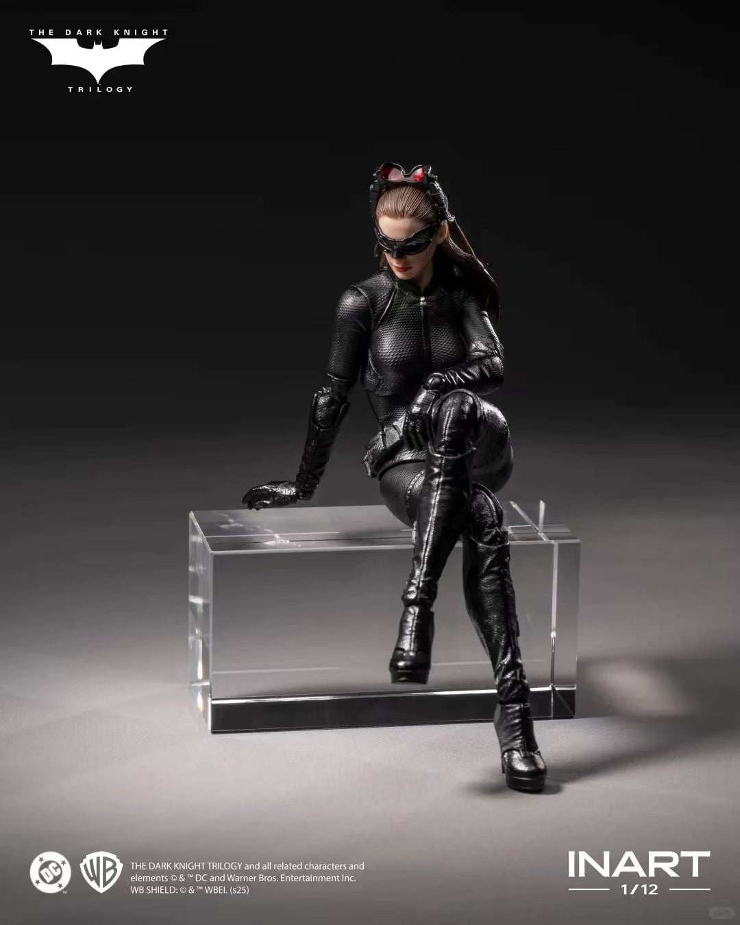 【In Stock】INART Original 1/12 Batman: The Dark Knight Trilogy Catwoman Selena Kyle Anime Action Figure