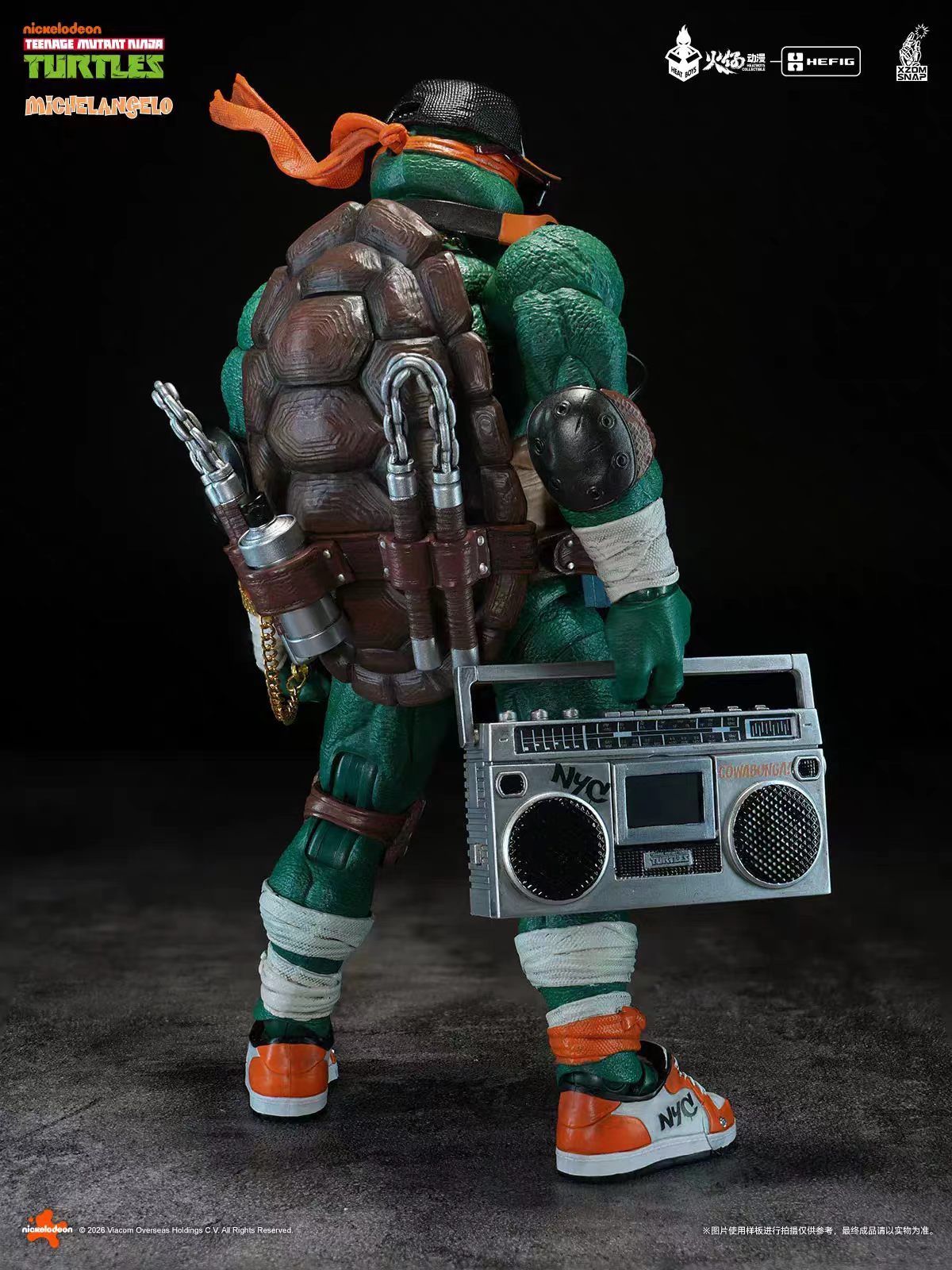 [Pre-order] HEATBOYS Teenage Mutant Ninja Turtles: Michelangelo Figure