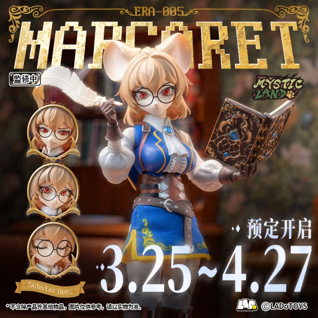 【 Pre Order 】MYSTIC LAND ERA-005 Margaret Mars 1/12 Scale Articulated Figure