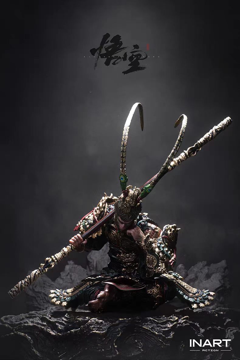 【Pre-Order】INART Action Black Myth: Wukong Great Sage Golden Armor Set 1/12 Scale Articulated Figure