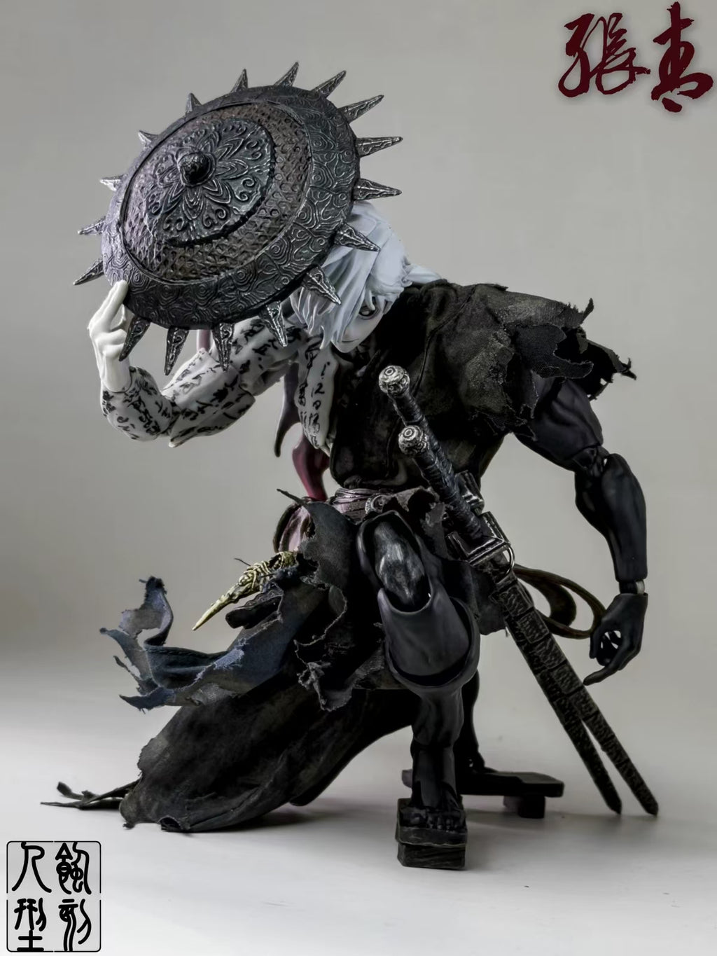[In Stock] Etched 1/12 Scale Poison Witch Zhang Qing Calligraphy Version Articulated Figure