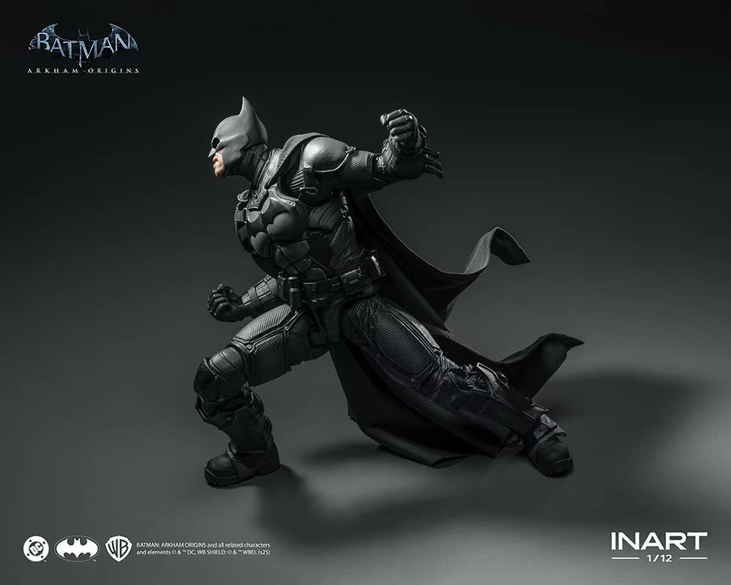[In Stock] INART Batman: Arkham Origins Batman 1/12 Scale Action Figure&nbsp;