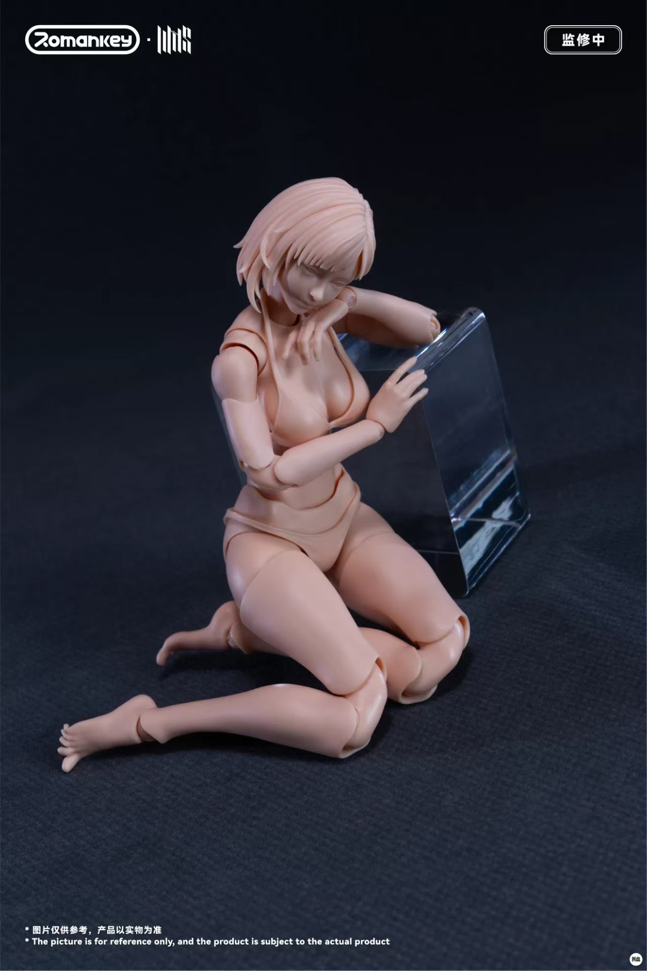 【Pre-Order】Romankey UMS004 1/12 Super Articulated Female Body Mia (Unpainted)