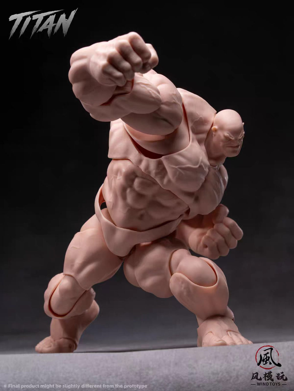 [Pre-order] Wind Toys Titan 1/12 Scale Super Articulated Muscle Body Figure