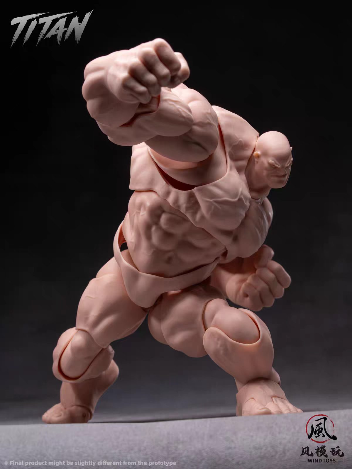 [Pre-order] Wind Toys Titan 1/12 Scale Super Articulated Muscle Body Figure
