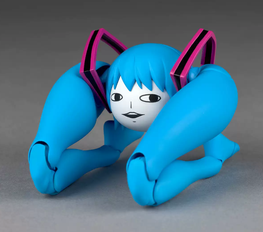 [Pre-Order] Kaiyodo Revoltech Hatsune Miku "Shiteyanyo" (Leg-Miku) Posable Figure